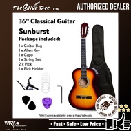 The Olive Tree C36 36 Inch Nylon Full Size Classical Guitar for Beginner (Gitar Kapok/ Gitar Klassik/ C36 / C-36)