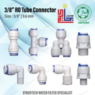 3/8" Tube Fitting Connector For Water Dispenser / Water Purifier Use 6UE6 6U6 6MC6 6TWD66 6ME6 Halal