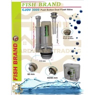 Toilet cistern accessories flush valve