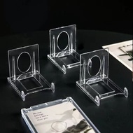 Star Card Polaroid Card Holder Transparent Display Stand Holder Bar Badge Card Brick Holder