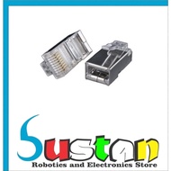 RJ45 METAL SHIELD 8P8C LAN NETWORK RJ 45 SOCKET SOCKET CONNECTOR CABLE 8P8C RJ45