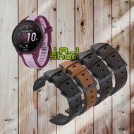 GARMIN FORERUNNER 165 MUSIC F165 BAND AC LEATHER RUBBER WATCH STRAP