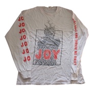 Joy Hardcore T-Shirt-Dig a Hole and Throw Me Away Chest Size 21 Inches Length 28 White