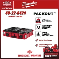 MILWAUKEE 48-22-8424 PACKOUT™ Compact Tool &amp; Accessory Box Storage Box Impact Resistant Body 48228424 PACKOUT
