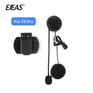 EJEAS V6 Pro Helmet Intercom Clip 3.5mm Microphone Speaker Headset for Vnetphone V6 Motorcycle Bluet