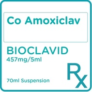 BIOCLAVID Co-Amoxiclav 400 mg/57 mg/5 mL Powder For Oral Suspension 70ml [PRESCRIPTION REQUIRED]