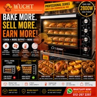 【WUCHT】The Baker ESMX-100P Oven Electric Oven 100L with Air Fryer & Rotisserie The Baker Oven 100 Li