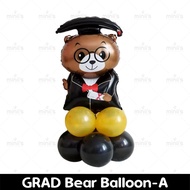MINIIS Graduation Balloon Belon Graduation Alphabet Balloon Happy Graduation Congratulations Balloon