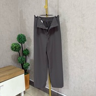 (NEW) SIVALI LOOSE PANTS HIGHWAIST CULOT LONG WORK PANTS