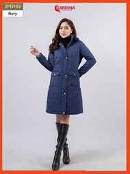 Áo khoác phao Nữ 𝐂𝐀𝐑𝐃𝐈𝐍𝐀 Chần Bông Nhật Bản Cao Cấp Dáng Dài Siêu Nhẹ Siêu Ấm 2PDF