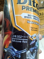 A.Pilok Pilox Cat Semprot Diton Premium hitam black 9109 white 9102 merah mengkilap merah cabe hijau