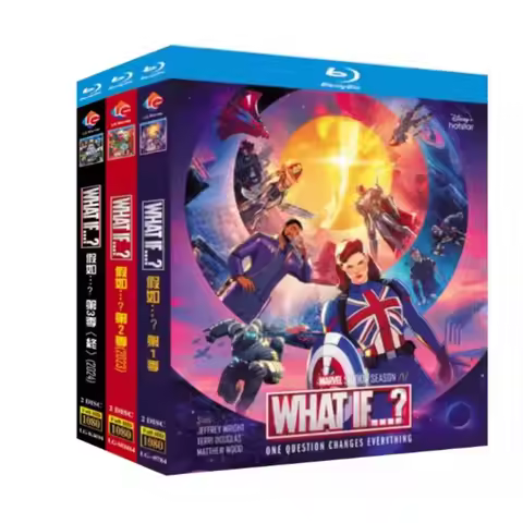 What If...? Season 1-3 (2024) Blu-ray discBlu-ray disc 6-D