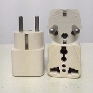 Converter Over Plug Connector Converter 3 Pin to 2 Pin Regular Umum