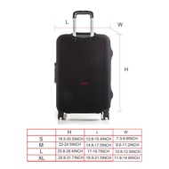 seng Spandex Travel Luggage Cover Suitcase Protector Bag Fits 20-32 Inch Luggage