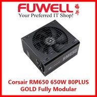 Corsair RM650 650W 80PLUS Gold Certified Fully Modular PSU [10 YEARS WARRANTY]