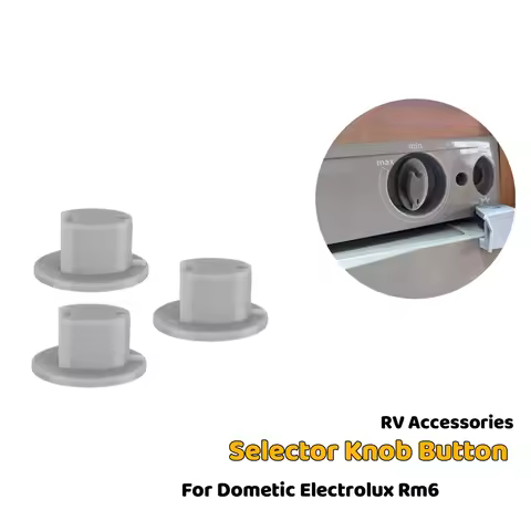 Caravan Fridge Thermostat Selector Knob Door Control Button for Dometic Electrolux Rm6 (2412138006 /