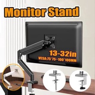 Adjustable Single Monitor Mount Desktop Bracket 13-32in Computer Monitor Holder Single Arm Stand Loa