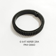 GEAR 64 T FM4-0880 HOPPER ASSY IRA 6055 6275 8105 6265 6275 SERIES