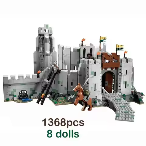 IN STOCK 1368pcs The Battle of Helm's Deep Building Blocks Assembling Fit 9474 Bricks Model Toys for