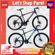 Pare's ASBIKE Mountain Bike. (26 inches high quality STEEL BIKE with SHIMANO parts). High Quality and affordable mountain bike. MOUNTAIN BIKE for transportation and long rides.