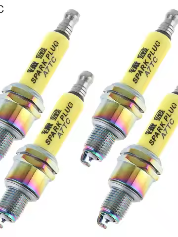 4pcs A7TC Motorcycle Iridium Nozzles Spark Plugs ATRTC CR6HSA CR7HSA CR7HGP Fit for GY6125 Pedal Mot