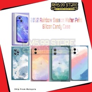 Redmi 9A 10 9C 10A - (Water Paint Radient Color Rainbow Soft Case)