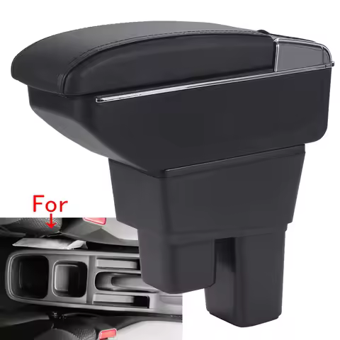 For Honda Jazz Armrest For Honda Fit Jazz 2 Car Armrest Box 2008 2009 2010 2011 2012 2013 Arm Storag