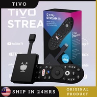 TiVo Stream 4K | Streaming App and Live TV - 4K UHD, Dolby Vision and Dolby Atmos [ Warranty Included &amp; Free Adaptor ]