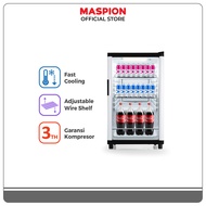 Maspion lemari pendingin showcase USG-126