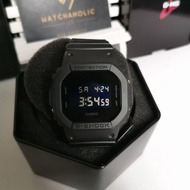 DW-5600BB-1DR 100% Original Casio G-Shock Black Resin Band Petak Watch dw5600bb