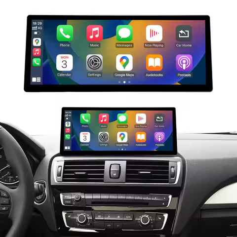 12.3" Ultra-thin Wireless CarPlay Linux Touch Screen Car Multimedia Display For BMW 1 2 Series F20 F