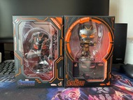 Hot Toy Neon Tech Iron Man 4.0 cosbaby &  Neon Tech War Machine