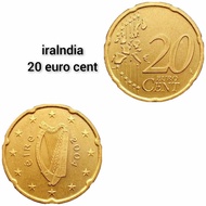 koin 20 euro cent - irlandia