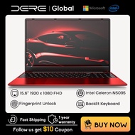 DERE R9 Pro Laptops 15.6 Inch Intel Celeron N5095 16GB RAM 1TB SSD 1920*1080P Pc Portable Laptop Windows 10 Notebook