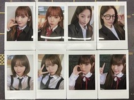 現貨 Lesserafim school days instant photocard 拍立得小卡  Sakura Chaewon Kazuha eunchae Le sserafim