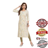 100% ORIGINAL READY STOCK Kurti Indian Women Kurtis Top Saree Sari Punjabi Suit Readymade Kurti UD18