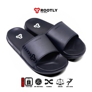 Rootly - Men's Slide Sandals, Grey