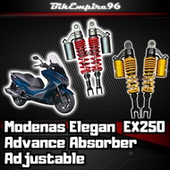 Modenas Elegan EX250 Advance Absorber Shocks Absorbers Double Adjustable Rebound Compress NottyBoy