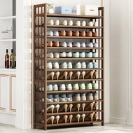 HY-16💞Bamboo Shoe Rack Simple Entrance Home Dormitory Storage Economical Simple Modern Corridor Bamboo Wood Shoe Cabinet