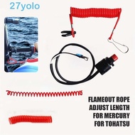 YOLO Kill Switch Tether Cord, Controller Universal Boat Kill Switch Lanyard, Emergency Stop Switch S