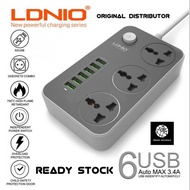 [Malaysia Plug] LDNIO 3AC Power Socket (3.4A) + 6 USB Fast Charger Extension