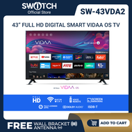 Switch 43" Full HD Digital Vidaa OS Smart TV SW-43VDA2