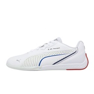 Puma Casual Shoes BMW MMS Drift Cat 11 Men's Shoes White Leather Joint Car Shoes 308614-04 [ACS]