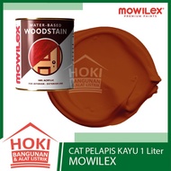 mowilex woodstain - cat pelapis kayu premium 1l politur vernis - ws503 walnut
