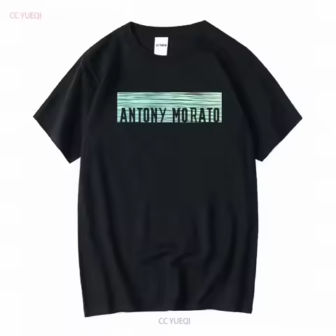 Antony Morato T Shirt box logo size medium long or short sleeves vintage Washed Top For Everyday Wea
