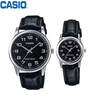 Casio Couple Watch MTP-V001L-1B & LTP-V001L-1B