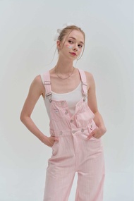 umore.made 🌸 Mori Blossom overalls เอี๊ยมกระดุมกลาง ทรงน่ารักมากกก ใส่แล้วดูสูงเพียว