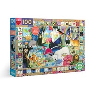 eeBoo 100片拼圖 - 自然科學 Natural Science 100 Piece Puzzle