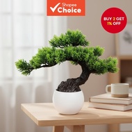 29cm Artificial Pine Tree Bonsai for Home or Office Desktop Decor  29cm Pokok Bonsai Pine Tiruan unt