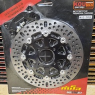 TERBARU PIRINGAN CAKRAM DEPAN VARIASI MEREK KOU MODEL KTC BULAT DAN MODEL PSM KEMBANG DISC BRAKE 260